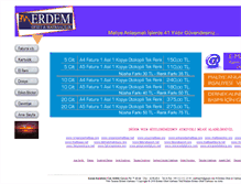 Tablet Screenshot of erdemmatbaasi.com